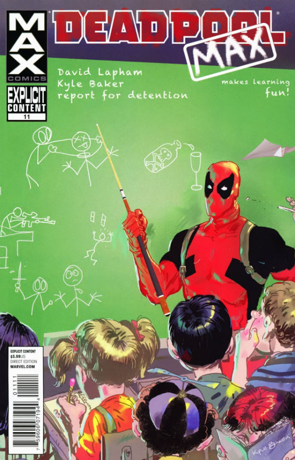 Deadpool Max #11 cover