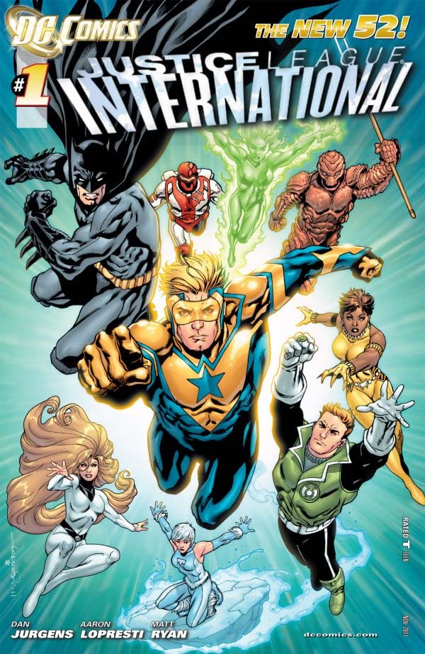 Justice League International #1 cover