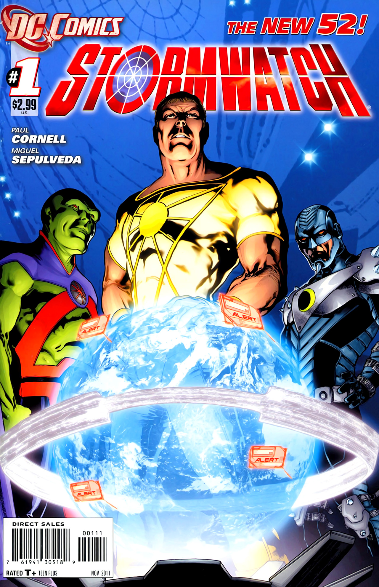 Stormwatch #1 cover