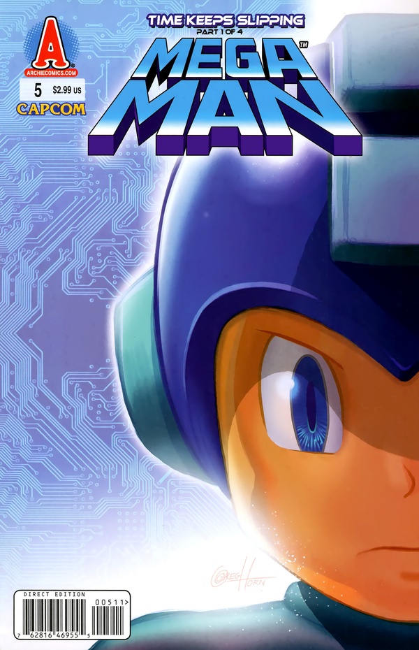 Mega Man #5 cover