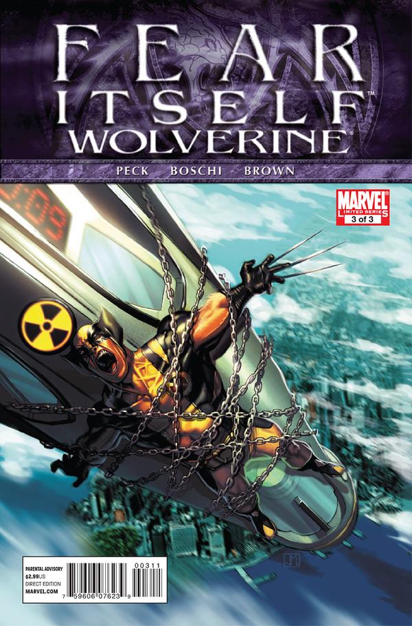 Fear Itself: Wolverine #3 cover