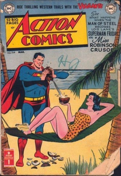 Action Comics #154 cover
