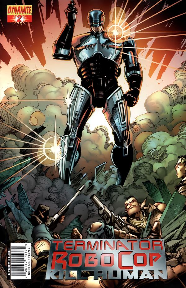 Terminator / RoboCop: Kill Human #2 cover