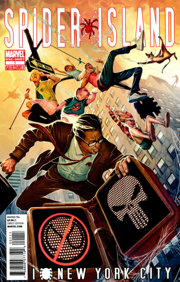 Spider-Island: I Love New York City #1 cover