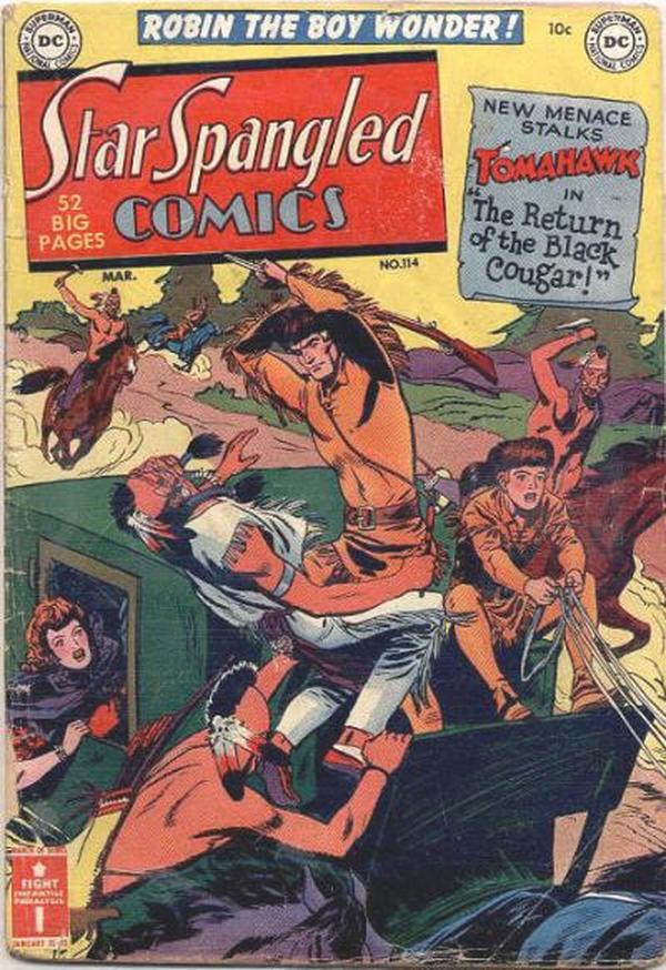 Star Spangled Comics #114 cover