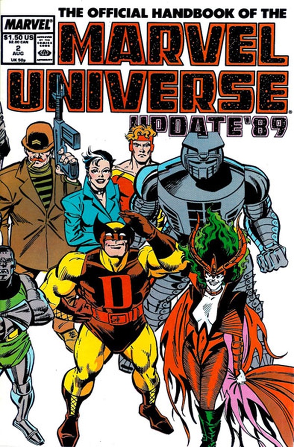 The Official Handbook of the Marvel Universe #2