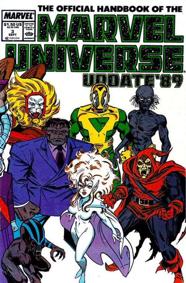 The Official Handbook of the Marvel Universe #3