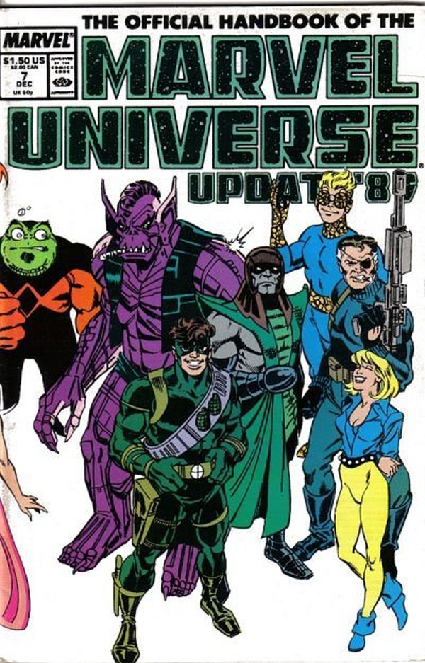 The Official Handbook of the Marvel Universe #7