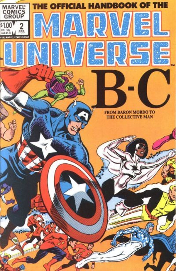 The Official Handbook of the Marvel Universe #2