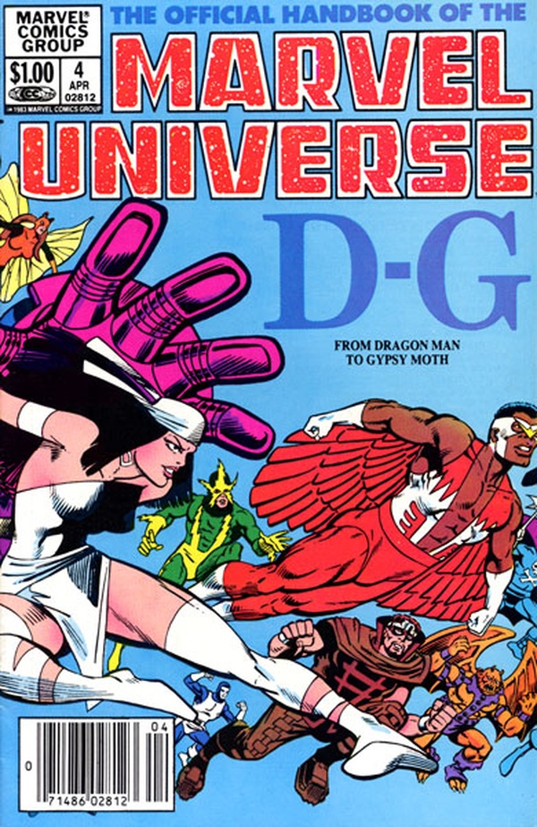 The Official Handbook of the Marvel Universe #4