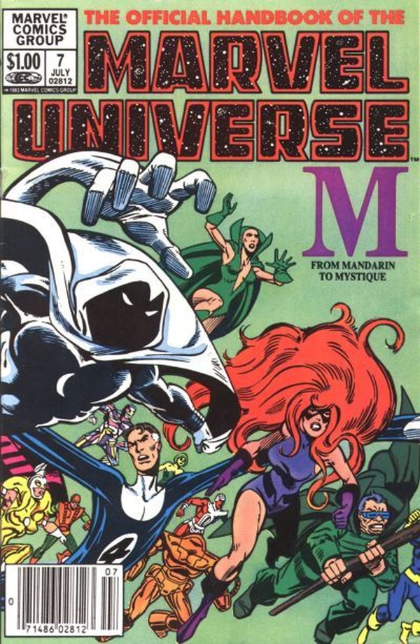 The Official Handbook of the Marvel Universe #7