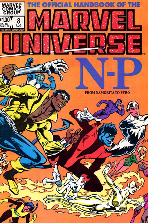 The Official Handbook of the Marvel Universe #8