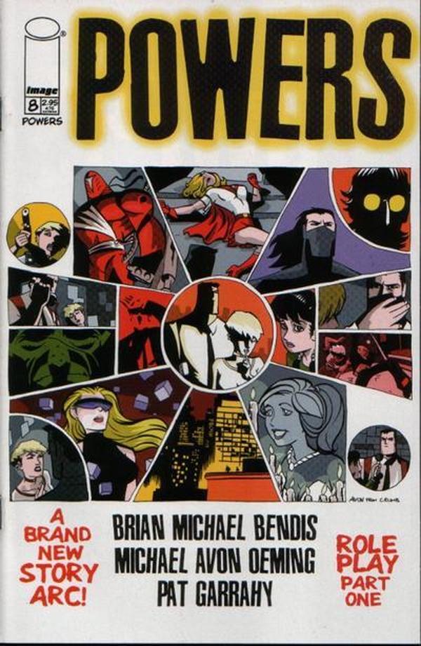 Powers #8 cover