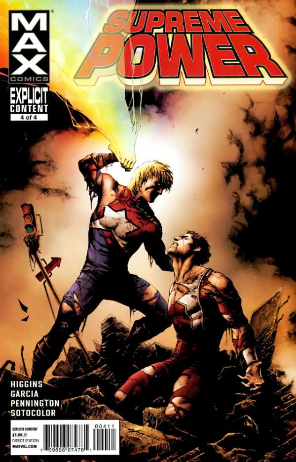 Supreme Power #4 cover