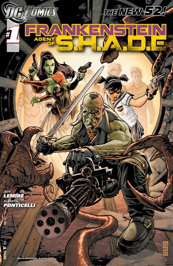 Frankenstein, Agent of S.H.A.D.E. #1 cover