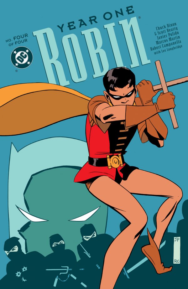 Robin: Year One #4 cover