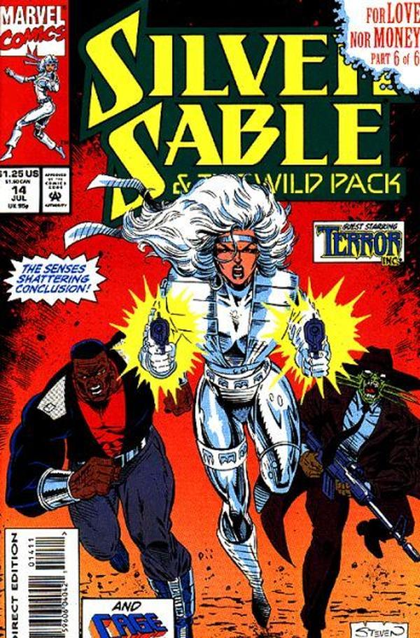Silver Sable and the Wild Pack #14 cover