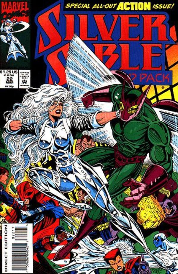 Silver Sable and the Wild Pack #22 cover
