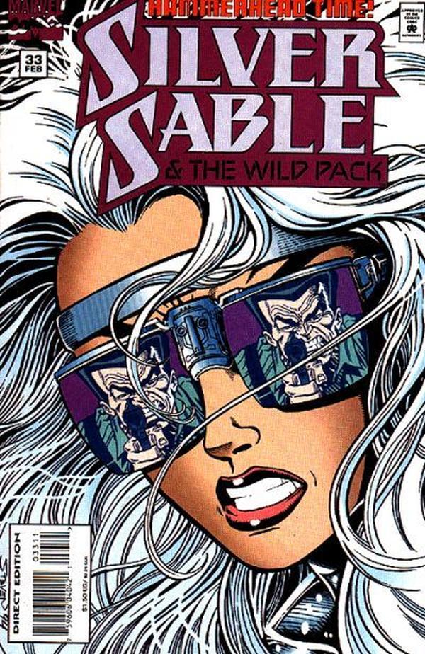 Silver Sable and the Wild Pack #33 cover