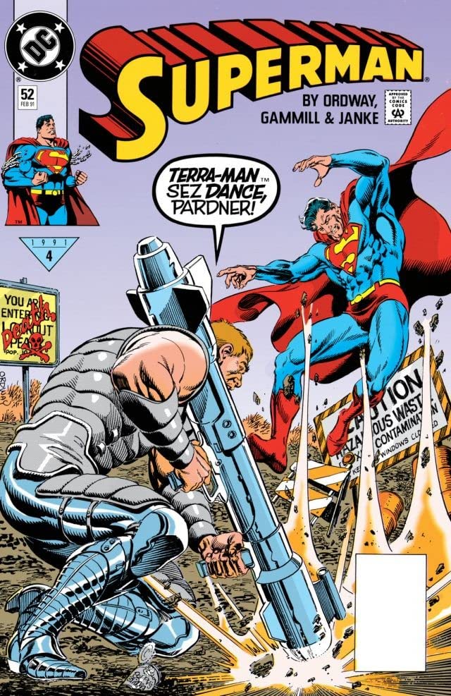 Superman #52 cover
