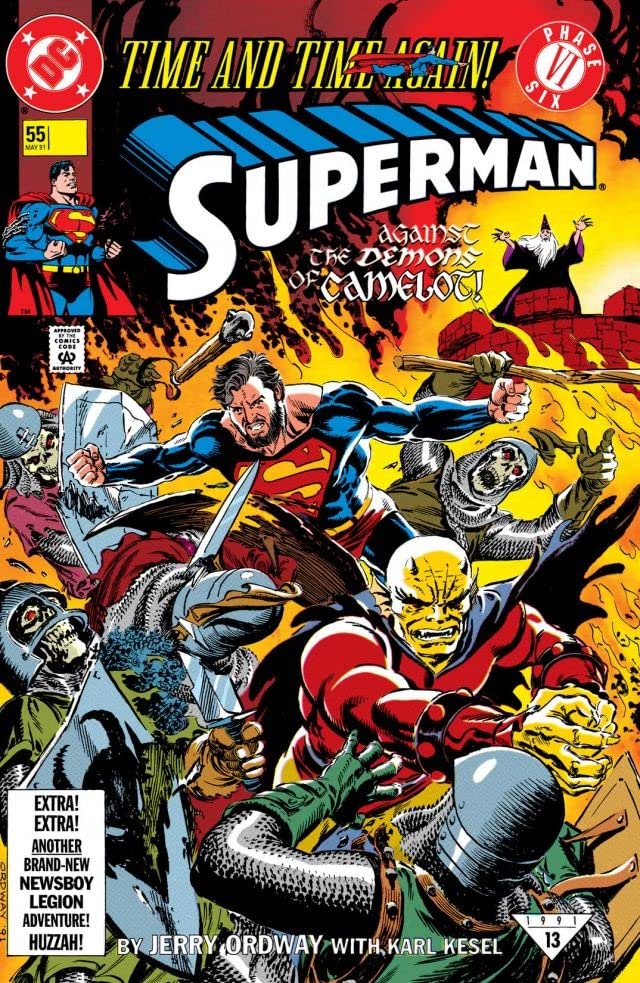 Superman #55 cover