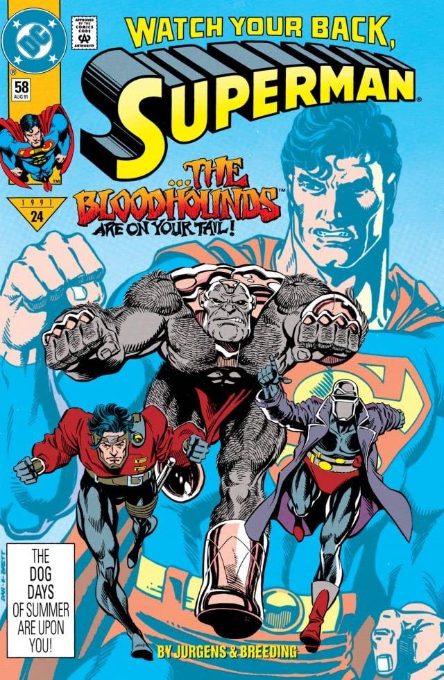 Superman #58 cover