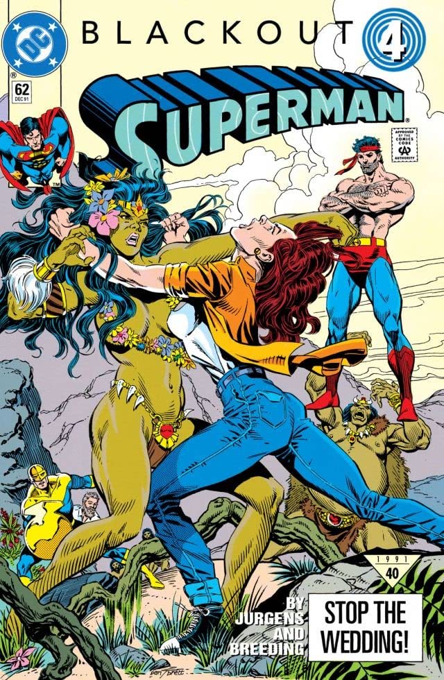 Superman #62 cover