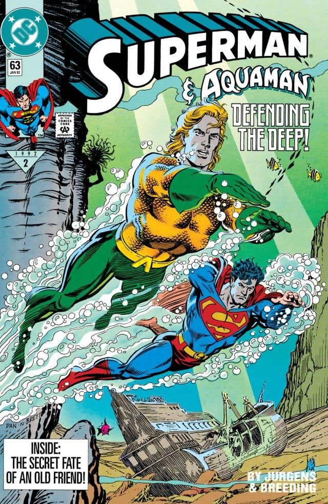 Superman #63 cover