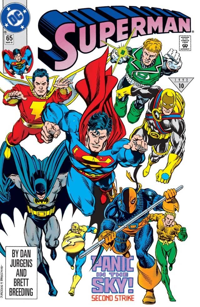 Superman #65 cover
