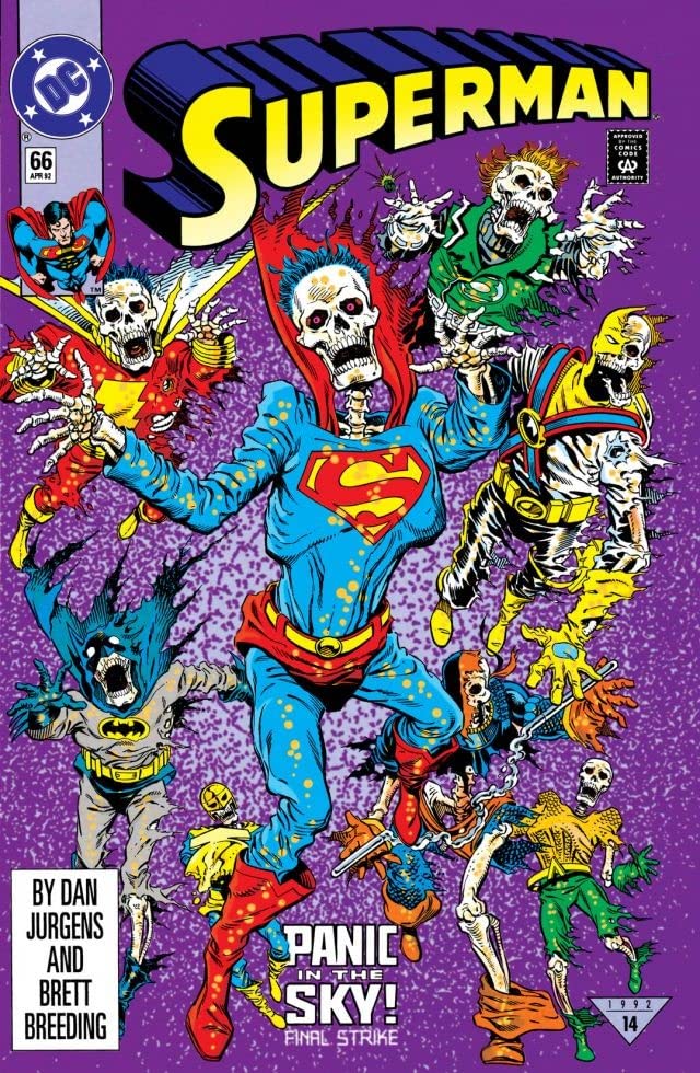 Superman #66 cover