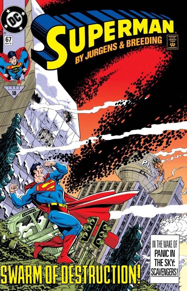 Superman #67 cover