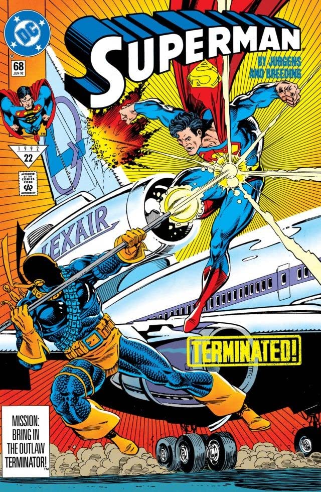 Superman #68 cover