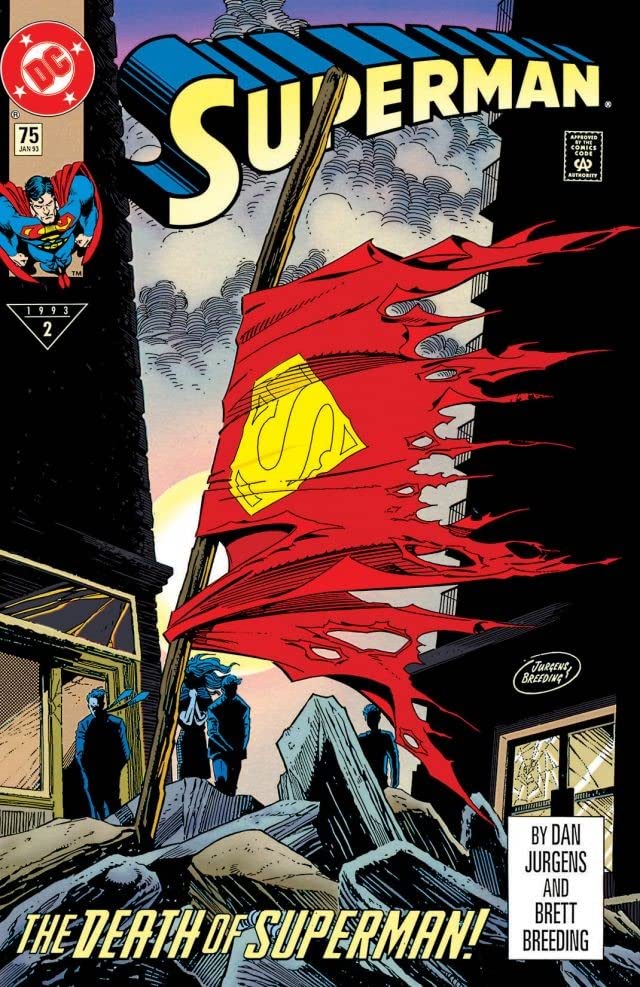 Superman #75 cover