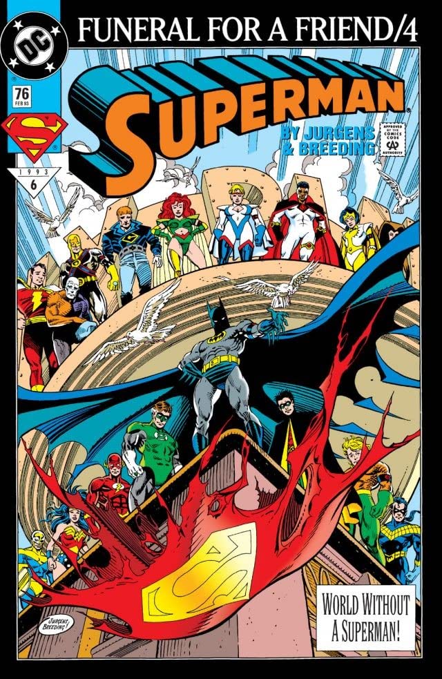Superman #76 cover