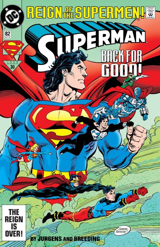 Superman #82 cover
