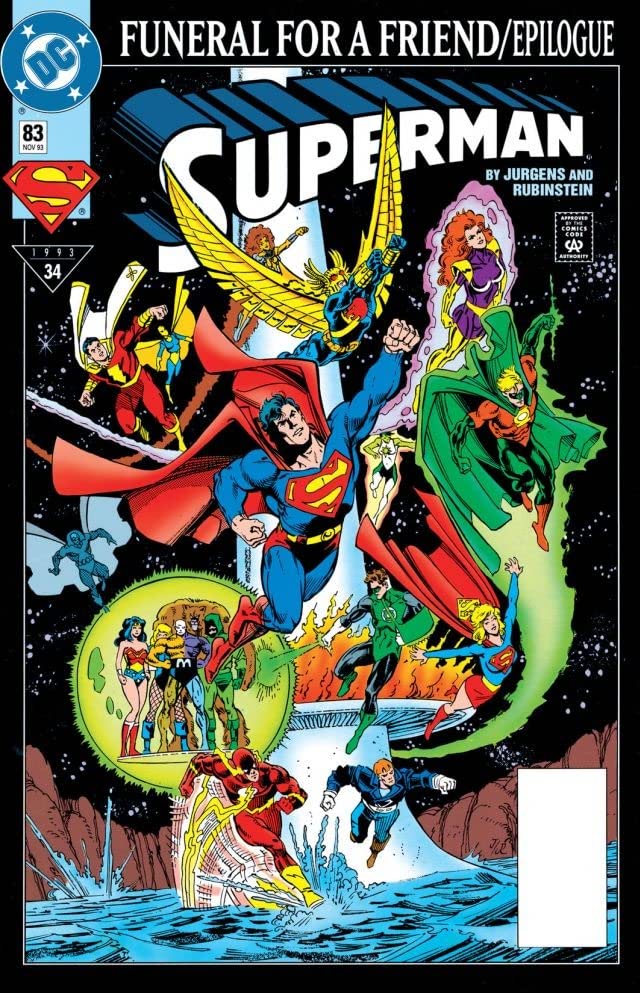 Superman #83 cover