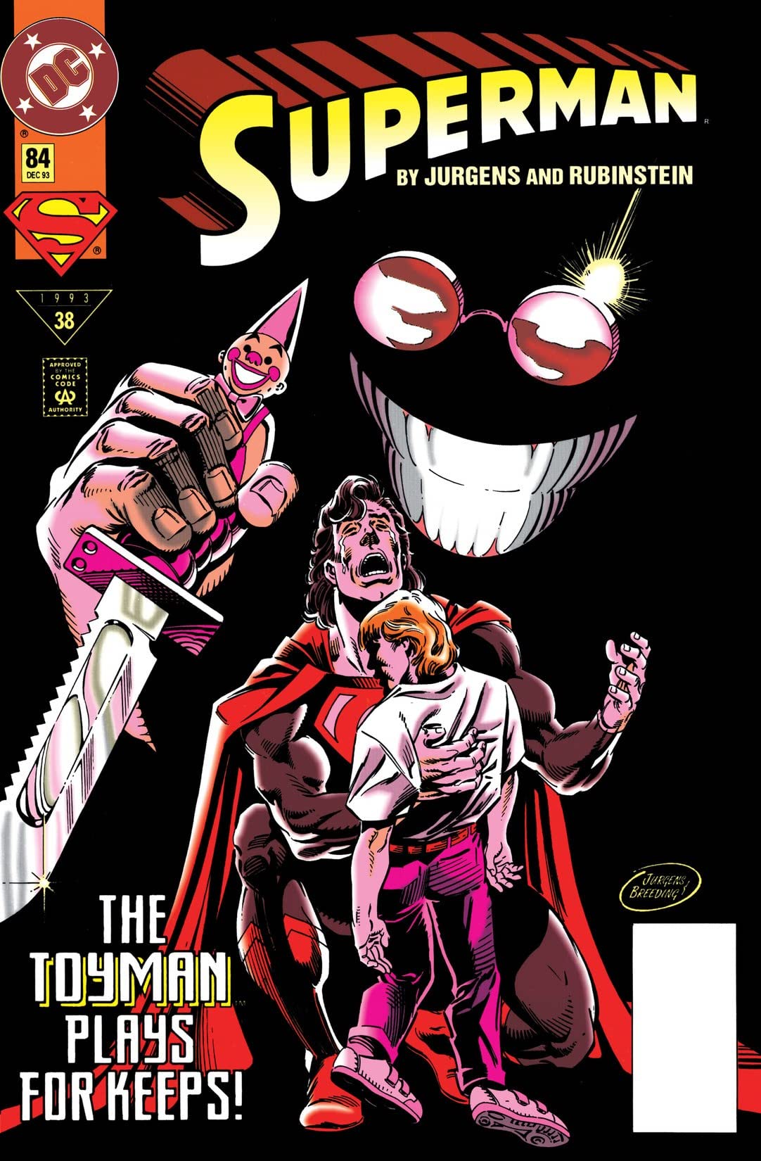 Superman #84 cover