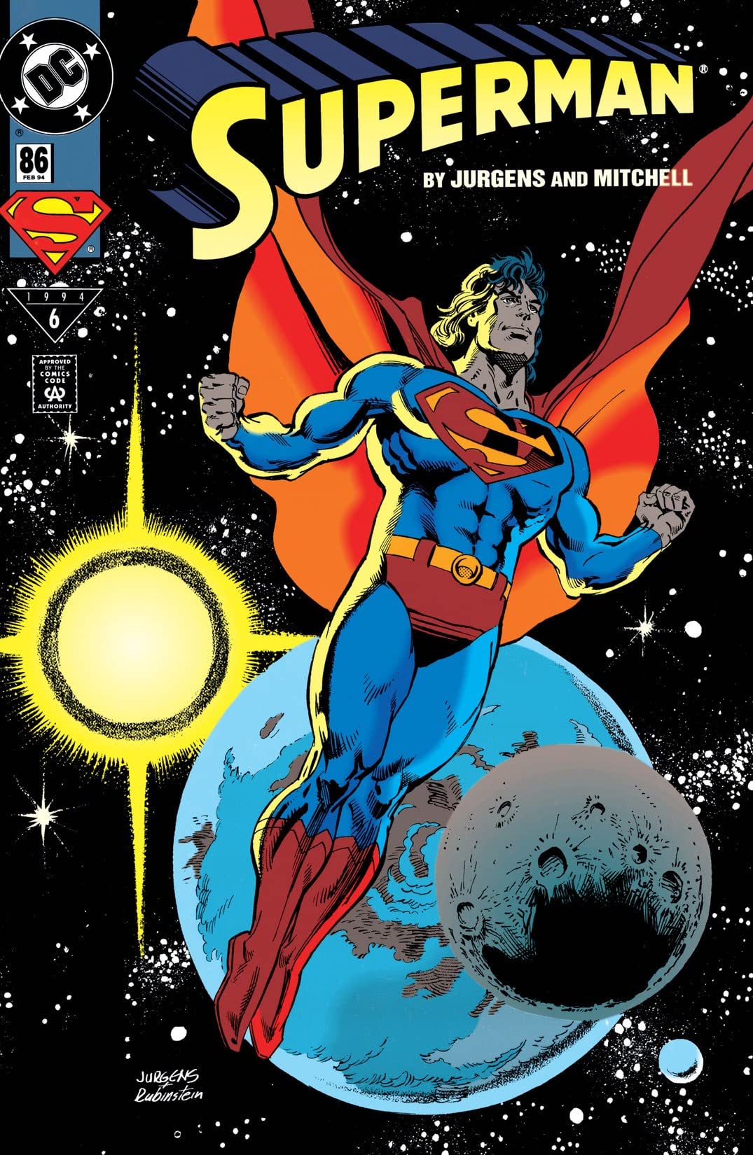 Superman #86 cover