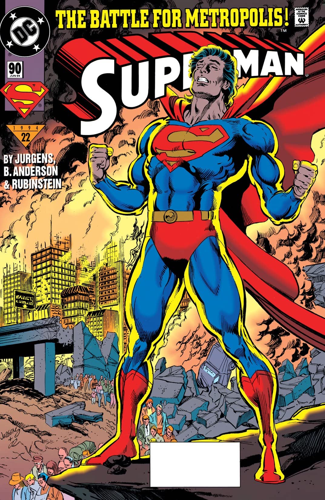 Superman #90 cover