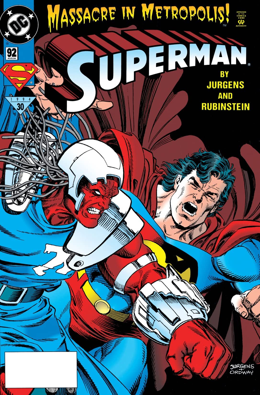 Superman #92 cover
