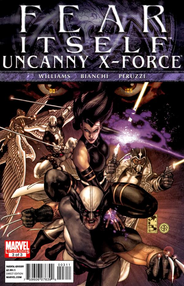 Fear Itself: Uncanny X-Force #3 cover