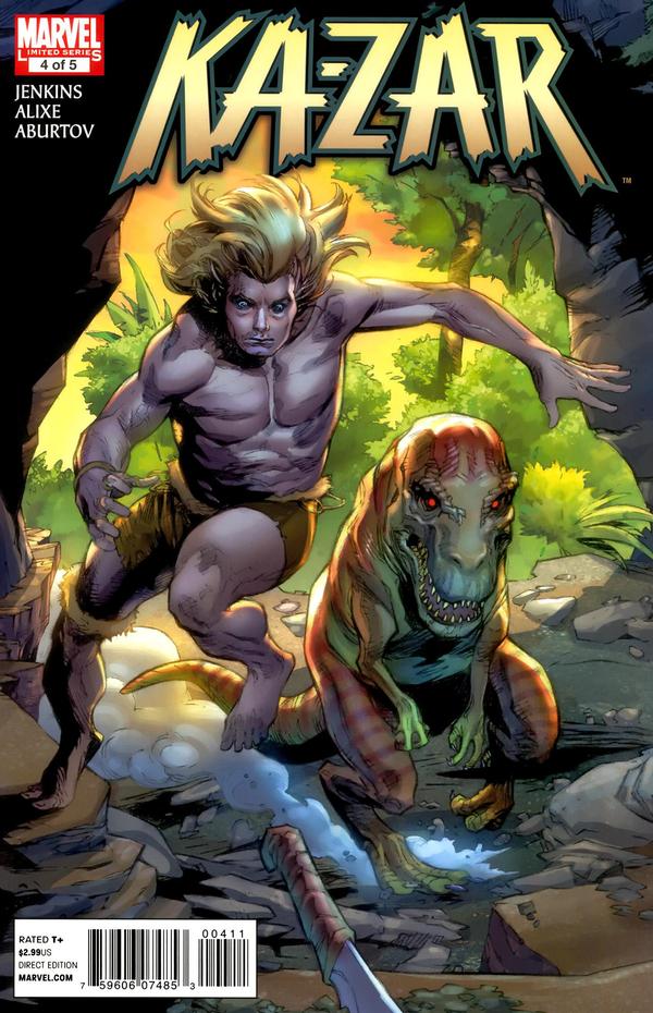 Ka-Zar #4 cover