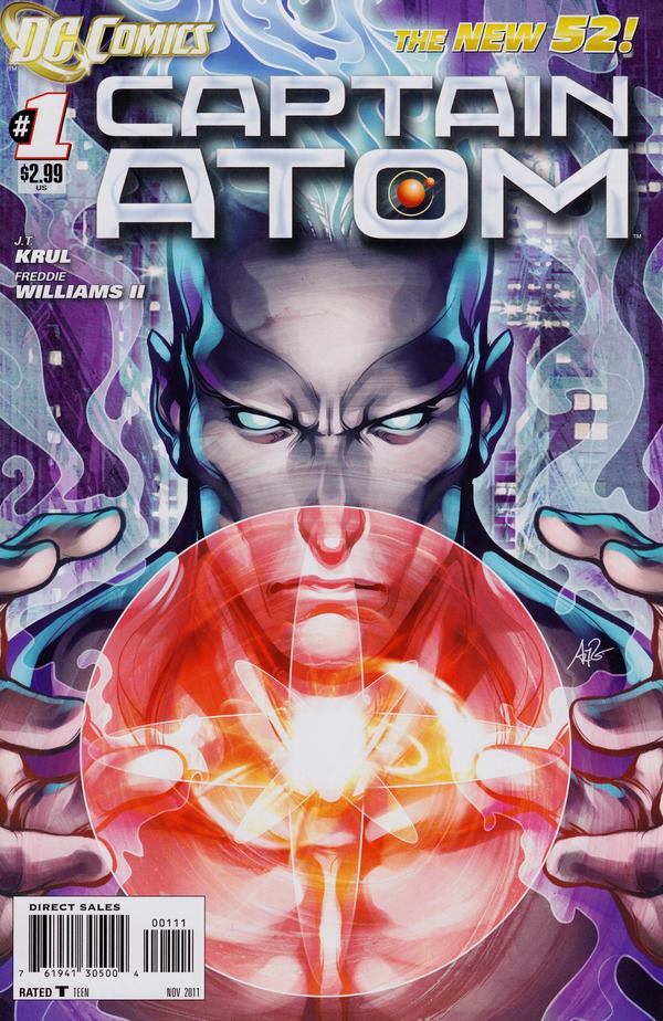 Captain Atom #1 cover