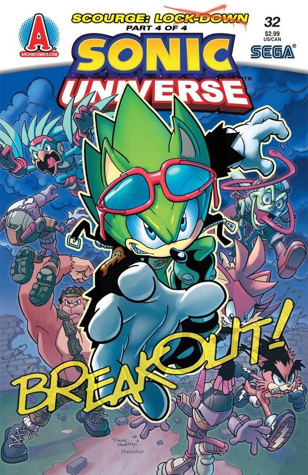 Sonic Universe #32 cover