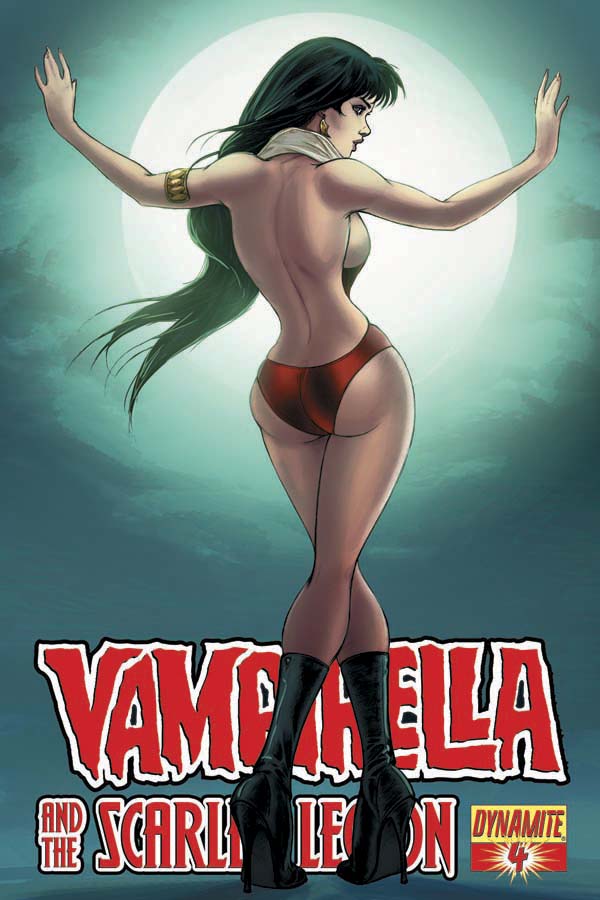 Vampirella and the Scarlet Legion #4 cover