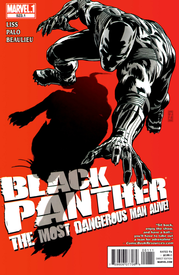 Black Panther: The Most Dangerous Man Alive #523.1 cover