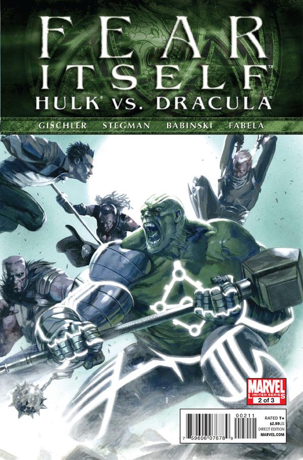 Fear Itself: Hulk vs. Dracula #2 cover