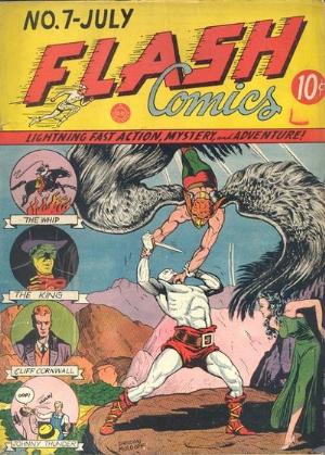 Flash Comics #7 cover