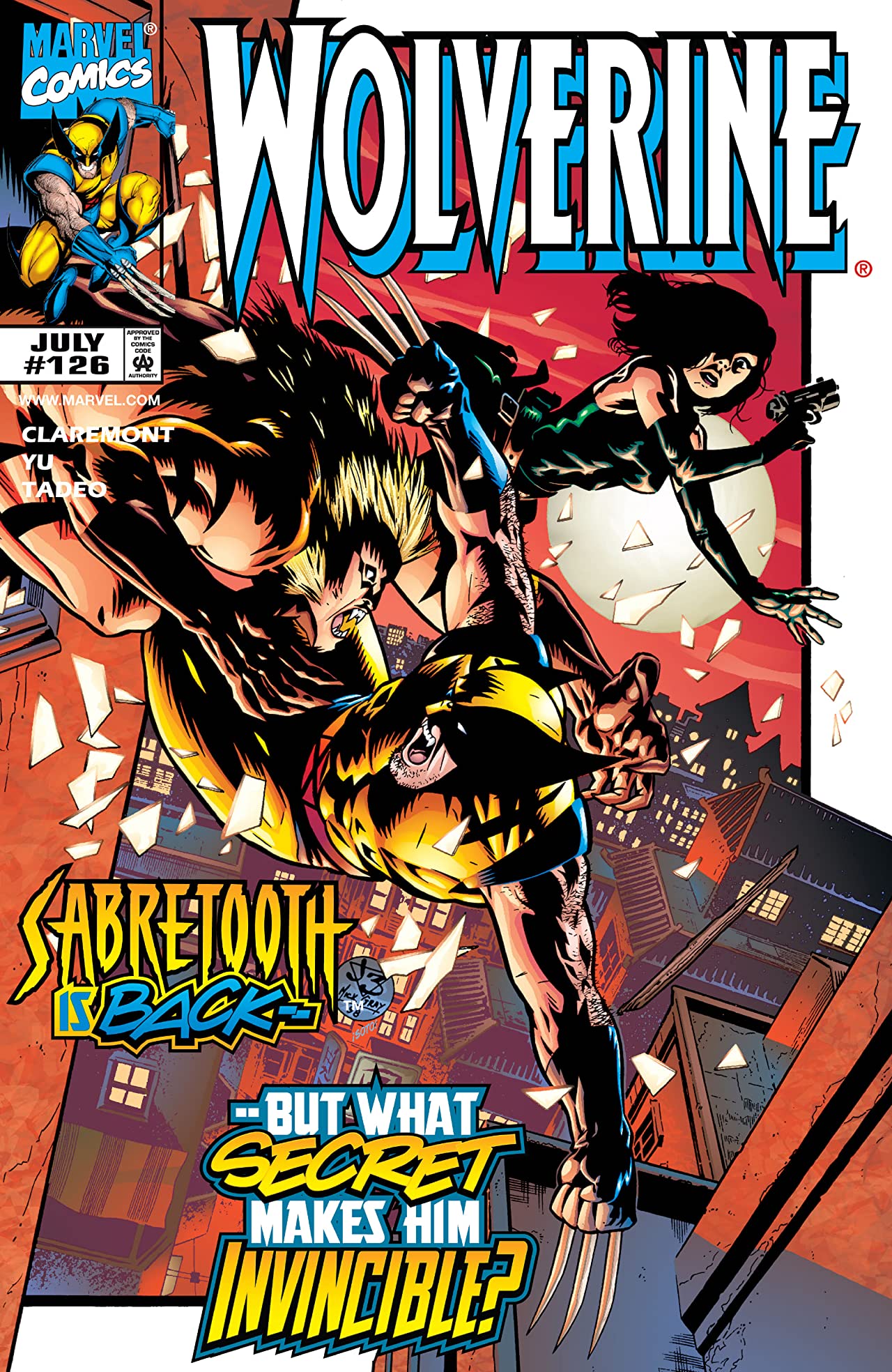 Wolverine #126 cover
