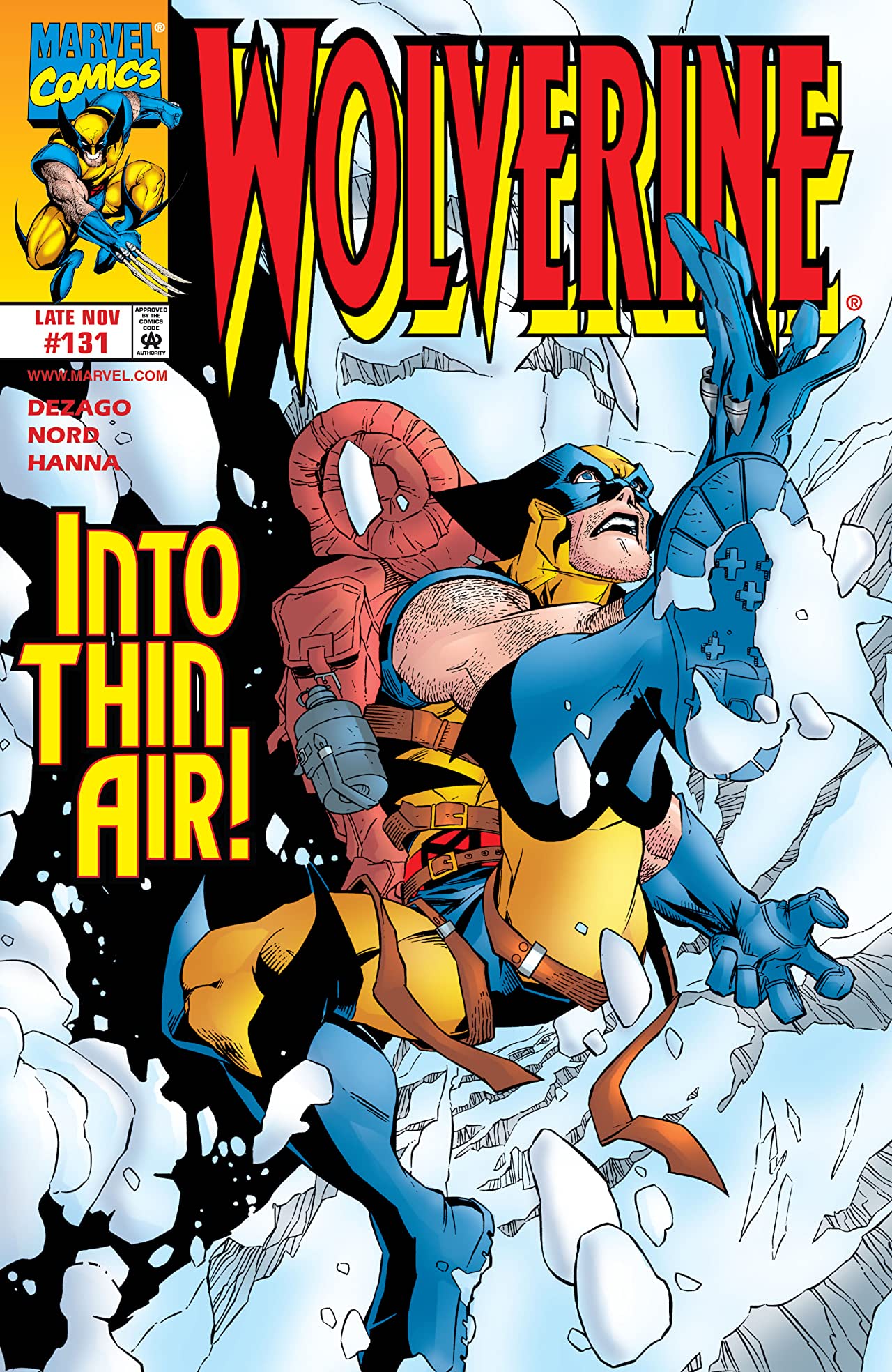 Wolverine #131 cover